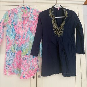 Colorful and Navy Tunic Set Lilly Pulitzer